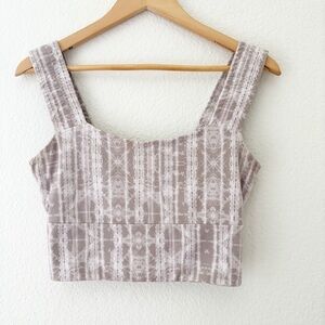 Free People‎ Movement patterned twisted back brami Size Medium